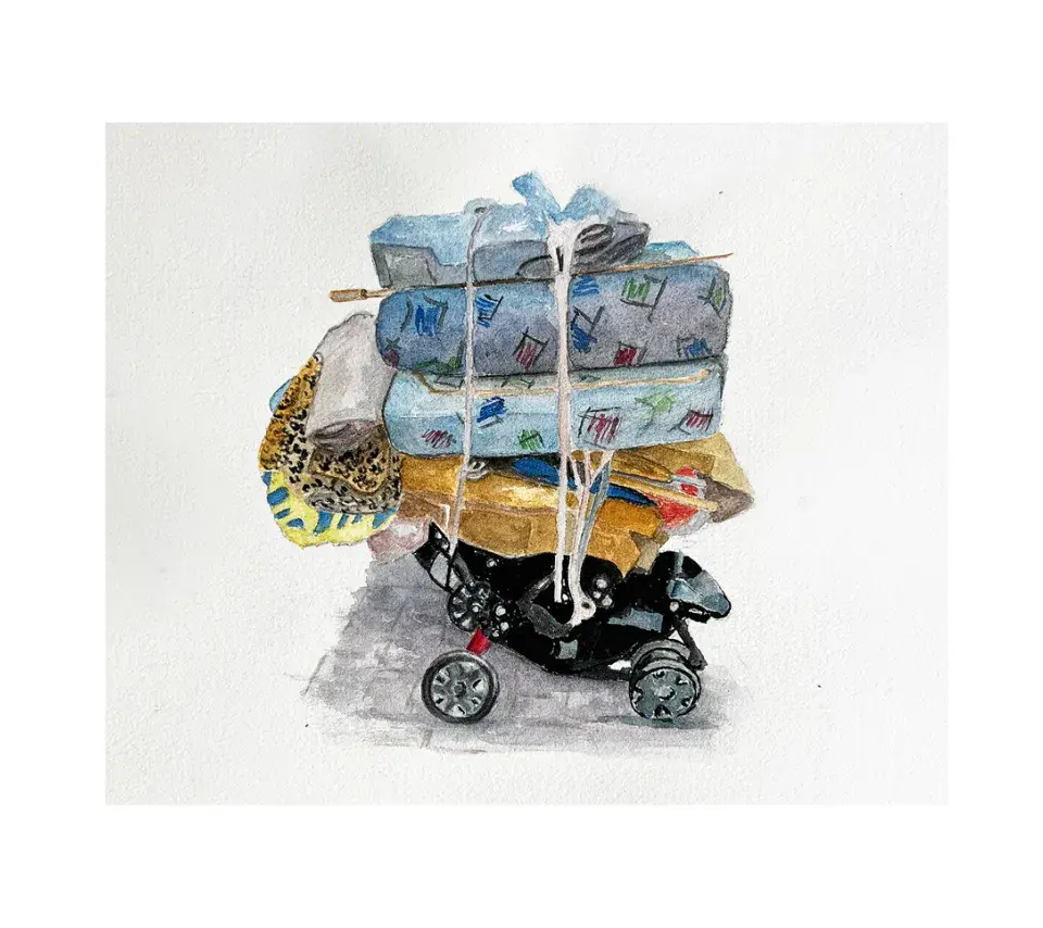 pierre petit exposition une souris verte qui ne courrait plus du tout dans l'herbe